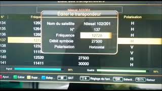 Nouvelle frequence 2023 de la chaine Nedjma TV sur Nilesat [upl. by Mages]