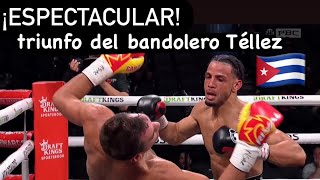 YOENIS TÉLLEZ NOQUEÓ A SERGIO GARCÍA EN LA VELADA MÁS ESPERADA DEL AÑO spencecrawford boxeo 🥊 [upl. by Wieche]