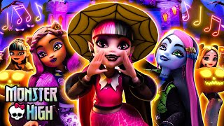 quotWe Haunt These Hallsquot ft Draculaura Clawdeen Cleo Official Music Video  Monster High [upl. by Blas760]