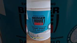 How to Use Berger Damp Shield Elasto Water profing shorts waterproof bergerpaints [upl. by Tnomal]