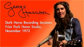 George Harrison Dark Horse Recording Sessions Friar Park Home Studio November 1973 [upl. by Jeffcott]