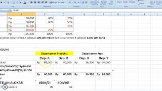 BOP Tarif Departementalisasi metode langsung part 2 [upl. by Hathaway537]