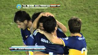 Gol de Riquelme Tigre 0  Boca 1 Fecha 15 Torneo Final 2014 FPT [upl. by Birck]