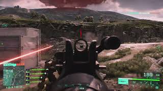 battlefield 2042™ 128 company battle light machine gunnery master on spearhead lapland sweden 🇸🇪 [upl. by Stoops]