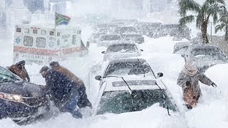 South Africa is Freezing Heavy Snow storm hit KwaZuluNatal people trapped world is shocked [upl. by Recneps]