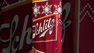 Personalized Funny Schlitz Beer Ugly Christmas Sweater Hot Fashion Style [upl. by Selwin]