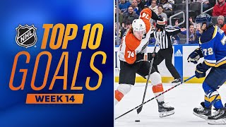 Top 10 Goals from Week 14  202324 NHL Season [upl. by Marybelle465]