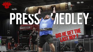 Scotland Strongest Man Press Medley [upl. by Mitman406]