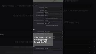 Hard time with Apple Log Try This shotoniphone colorgrade davinciresolve davinciresolvetips [upl. by Ynnod]