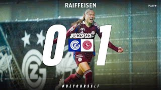 GC Frauen 0  1 Servette FCCF  Résumé de la victoire [upl. by Bollay76]