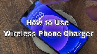 How to Use a Wireless Charger [upl. by Urbas]