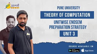 Theory of Computation  Endsem Study Strategy  Unit 3 sppu  Aalsi Engineer [upl. by Neahs]