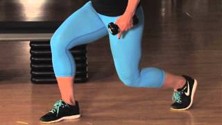 The Lateral Raise From a Lunge Position  Dynamic Exercises [upl. by Rutter]