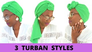 Tuto foulard facile  easy turban tutorial  Moussor hijab [upl. by Qulllon]