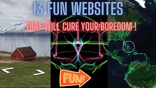 Top 13 Websites to Cure Boredom on Your PC 2024 [upl. by Vigen]