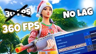 come AUMENTARE GLI FPS su FORTNITE e DIMINUIRE FRAME DROP e LAG STAGIONE 5 CAPITOLO 2 TUTORIAL ITA [upl. by Leizo]