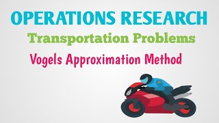 VOGELS APPROXIMATION METHODTRANSPORTATION PROBLEMSBBAMBAMTECHBCOM [upl. by Boar]