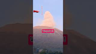 Penampakan🏔️ Asap Gunung Merapi mountains merapi shortvideo live [upl. by Walter]