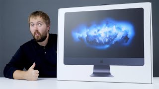 Распаковка iMac Pro  самого мощного компьютера Apple в истории [upl. by Brazee54]