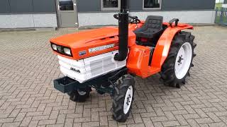 Kubota B1600 4wd  161 Draaiuren  Superkruipversnelling [upl. by Leugimesoj]