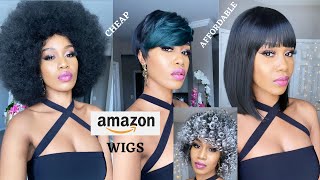 TESTING CHEAP AMAZON WIGS IM SHOOKTupo1 [upl. by Nwahsirhc291]