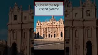 Top 4 visited place  Vatican cityvatican cityadventure facts spiritual culture [upl. by Retsam510]