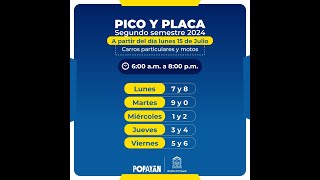 Popayán sigue sin pico y placa en quince días se conocerá oficial dice alcalde [upl. by Jefferey207]