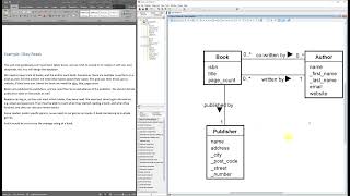 Conceptual ER model  Part 7  Example [upl. by Adnoryt]