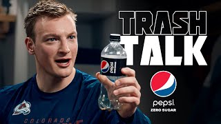 Makar Goes In On Landeskog  Pepsi Trash Talk [upl. by Yajiv]