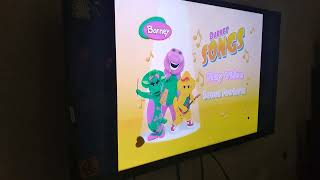 Opening To Barney Songs Dvd [upl. by Dympha]