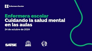 Enfermera escolar cuidando la salud mental en las aulas [upl. by Tankoos114]