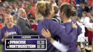 Northwestern Lacrosse  2012 NCAA Championship highlights [upl. by Afrikah28]