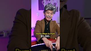 dumb ways to punt poker bluff comedy [upl. by Stratton]