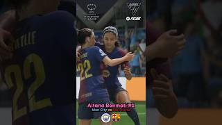 AITANA BONMATÍ SCORES Manchester City vs Barcelona  Womens Champions League 202425 [upl. by Alton198]