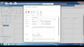 SharePoint 2013 How to create a calendar and add an event [upl. by Myer]