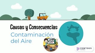 Causas y Consecuencias de la CONTAMINACIÓN del Aire [upl. by Illehs822]