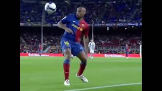 Thierry Henry Ball Control And Skills [upl. by Kcirrad714]