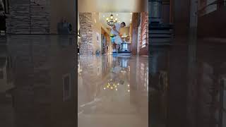 Travertine Cleaning Polishing And Sealing [upl. by Qooraf]