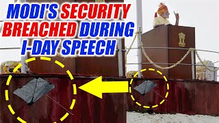 PM Modi security was breached during IDay speech by a Black Kite  Oneindia News [upl. by Hankins770]