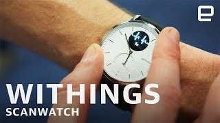 Withings Scanwatch at CES 2020 [upl. by Atinid]