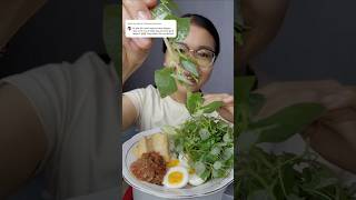 Lalapan sirih cina mukbang marikitacoba [upl. by Tyika]