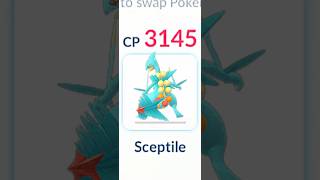 1 HP✨Mega Sceptile Destroy Grunt Badly in pokemongo [upl. by Akir779]