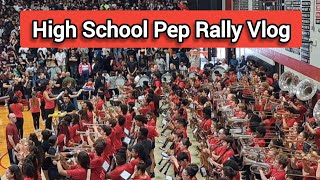 High School Pep Rally Vlog 2024 [upl. by Ninel23]