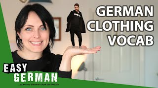 German Clothing Vocabulary  Super Easy German 170 [upl. by Kappel8]