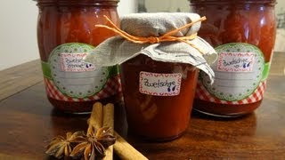 DIY ZwetschgenMarmelade selbst einkochen mit dem Thermomix [upl. by Allekim]