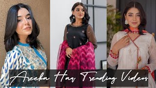 Areeka Haq Trending TikTok Videos  TikTok Queen Areeka [upl. by Nivlag997]