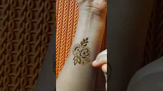 Cutwork Mehendi Design  Floral patches Mehendi Design mehndi floralmehndi shortvideo [upl. by Peterus]