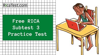 RICA Subtest 3 Practice Test Guide [upl. by Scammon87]