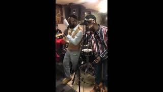 Omba de JB Mpiana par papy Jah et le Grand Popolipo à la guitare [upl. by Anidualc]