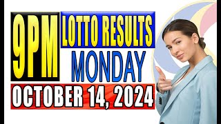 655 lotto Jackpot tumataas muli  Lotto result today 9PM October 14 2024 [upl. by Claybourne]